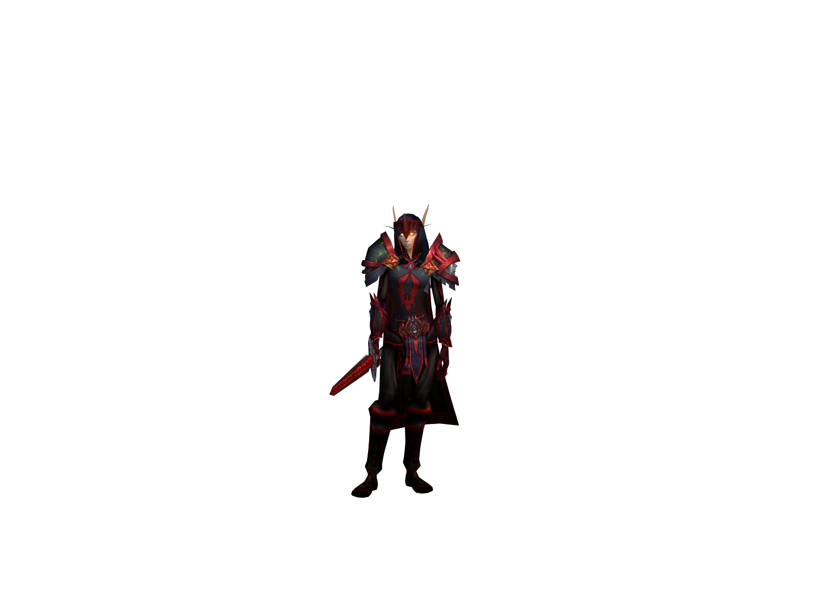 Zelche 3D character render