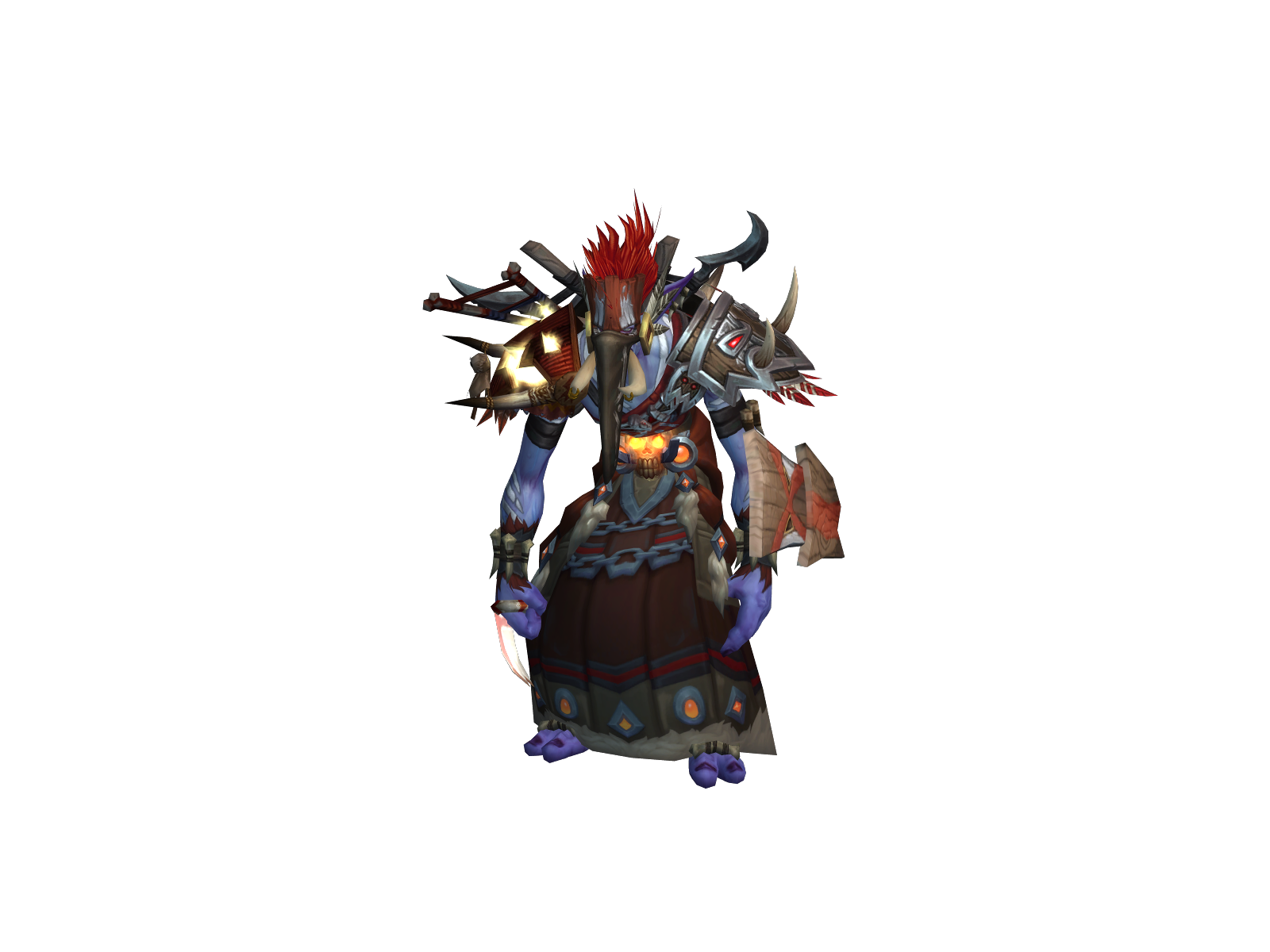 Deels 3D character render