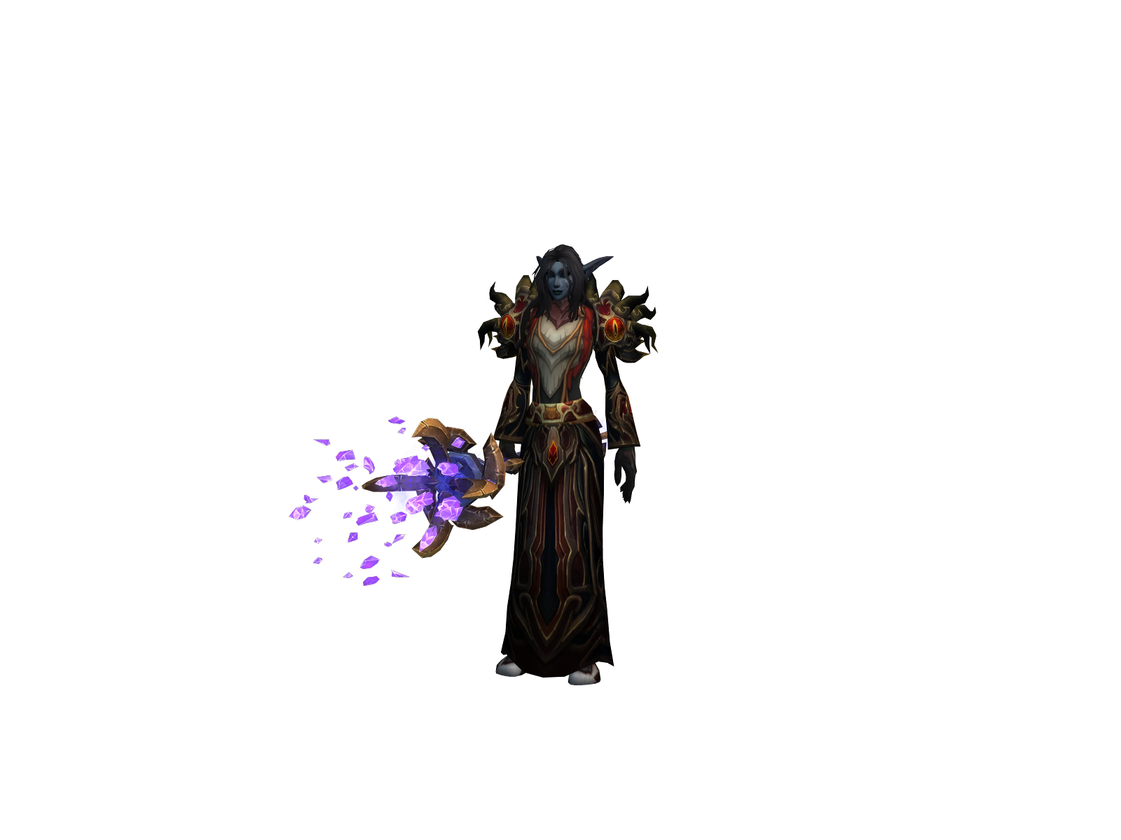 Felfisted 3D character render
