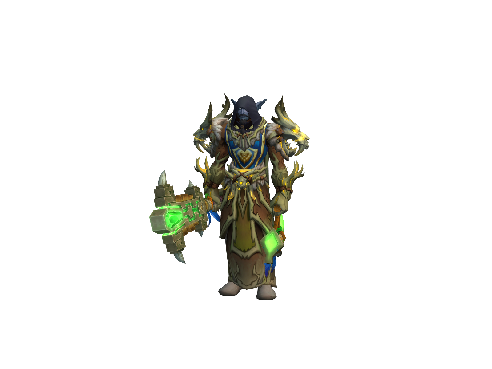 Mali 3D character render