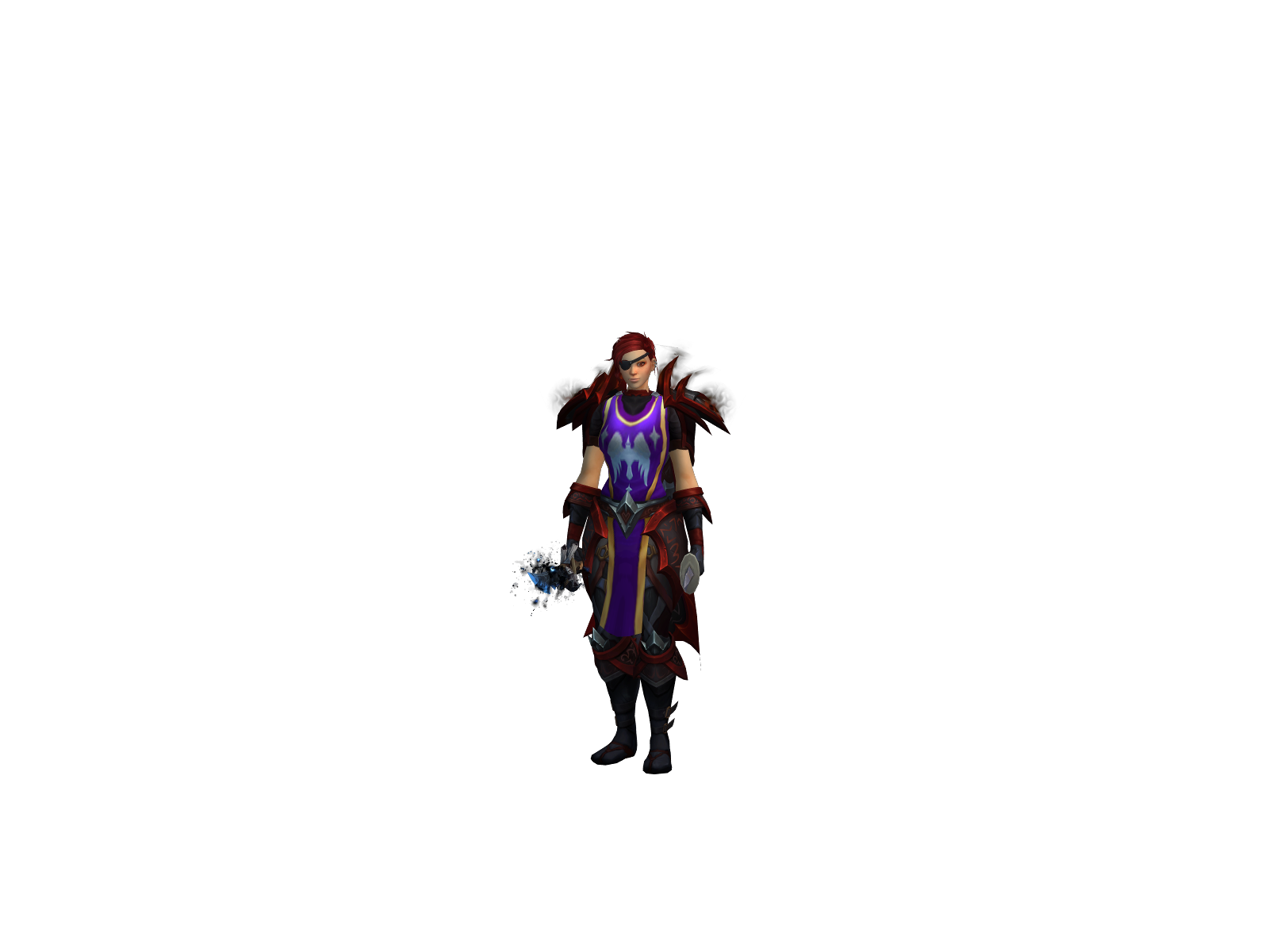 Kazeshini 3D character render