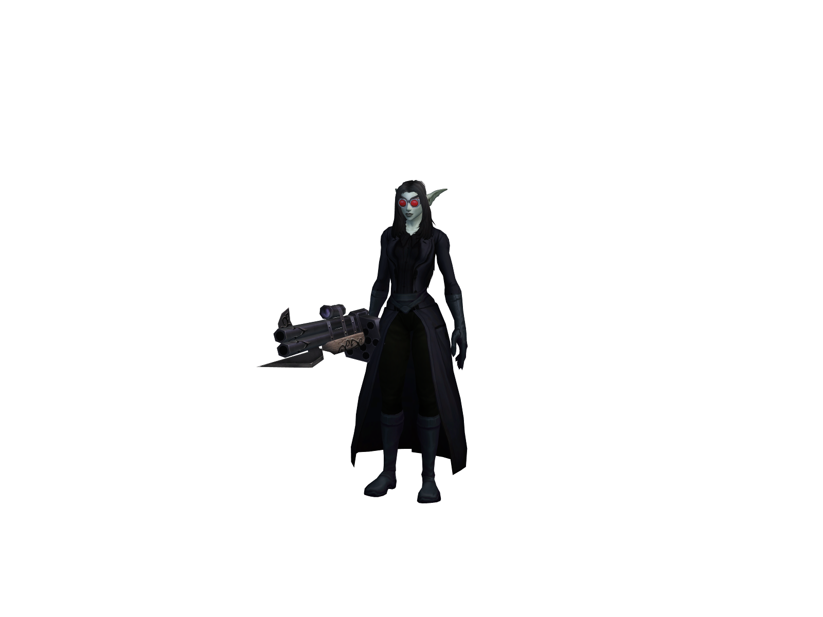 Kalynka 3D character render