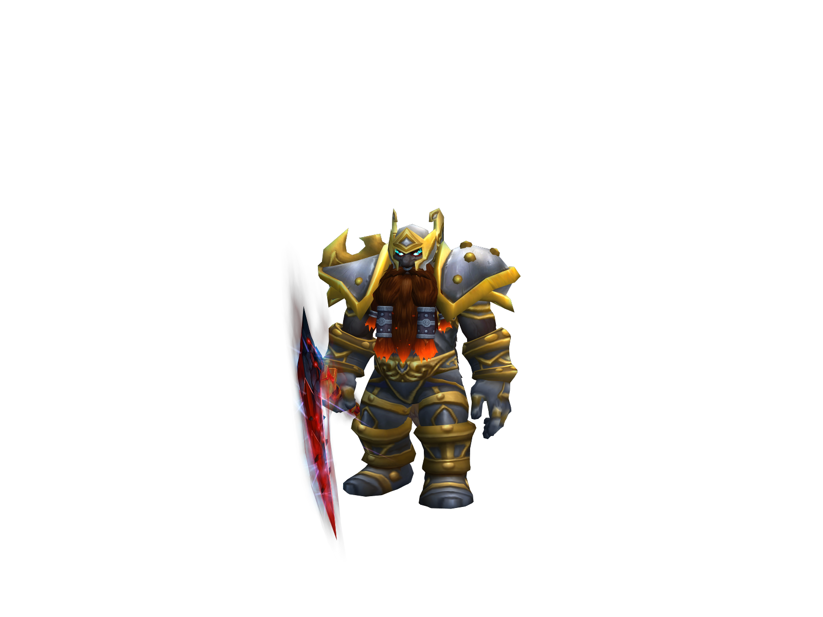 Fatknight 3D character render