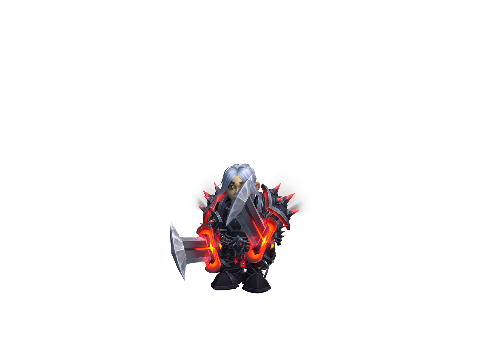 Gigasmash 3D character render
