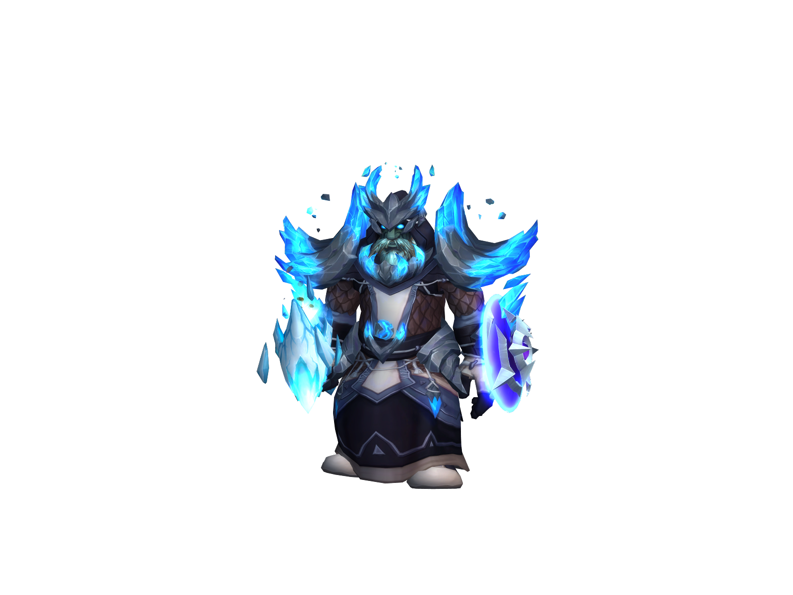 Hästdvärg 3D character render