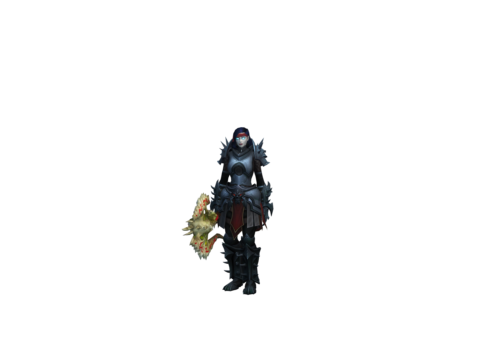 Khassandra 3D character render