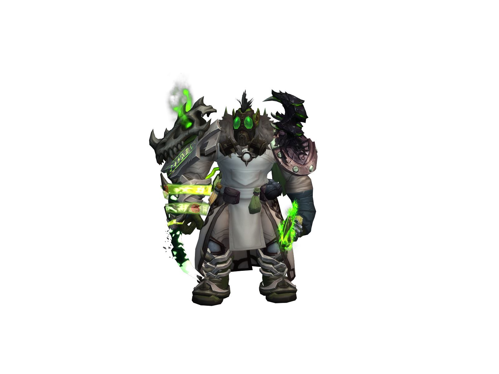 Throbbinaxe 3D character render
