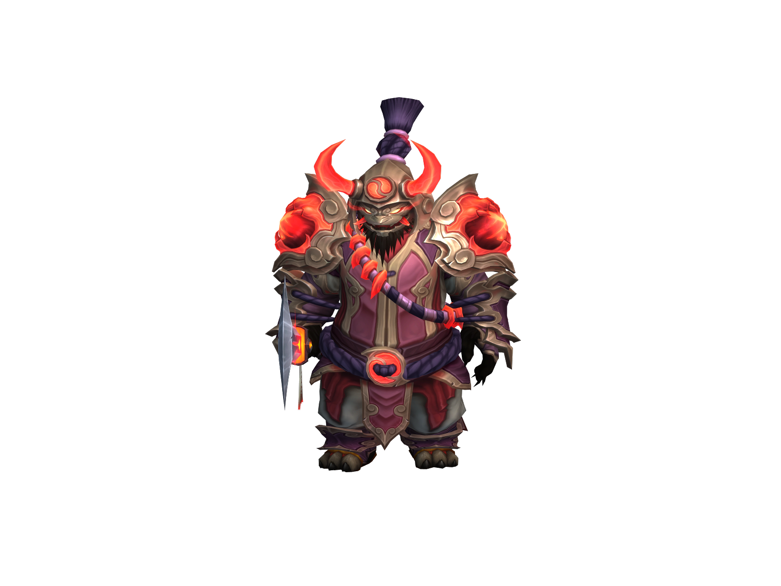 Archaelmfao 3D character render