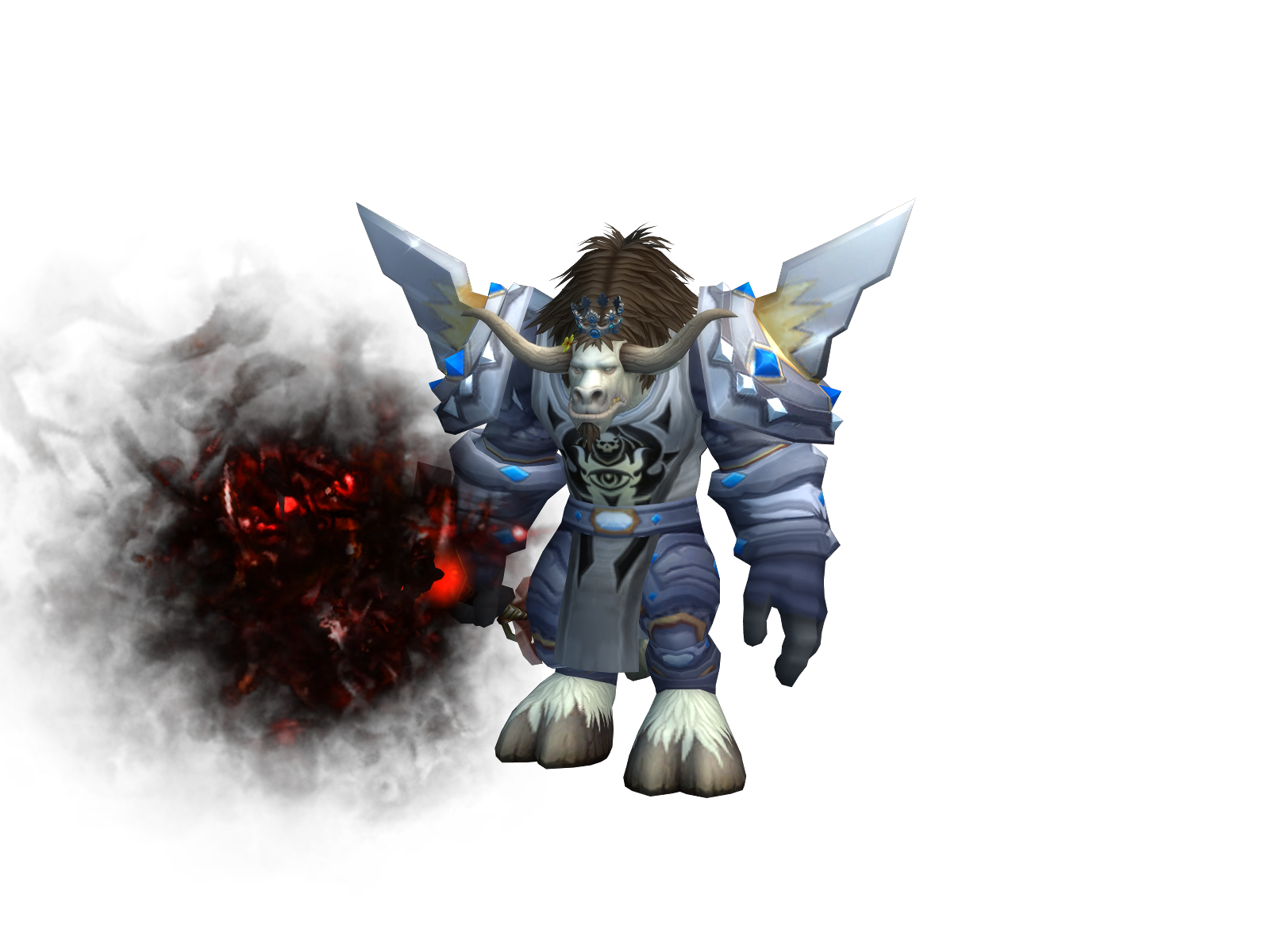 Smæck 3D character render
