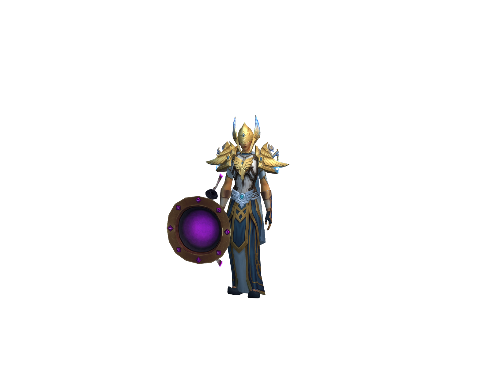 Veronik 3D character render