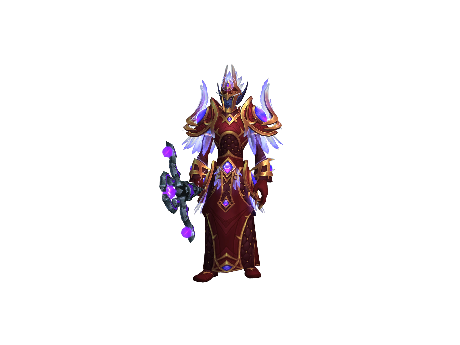 Wolowizard 3D character render