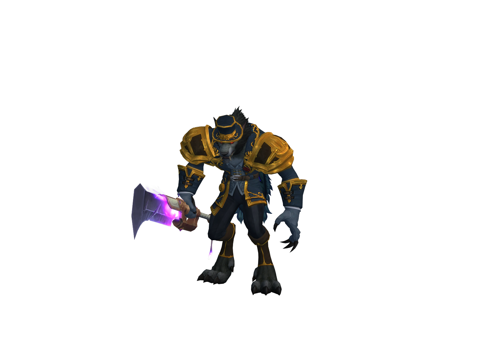 Halvdan 3D character render
