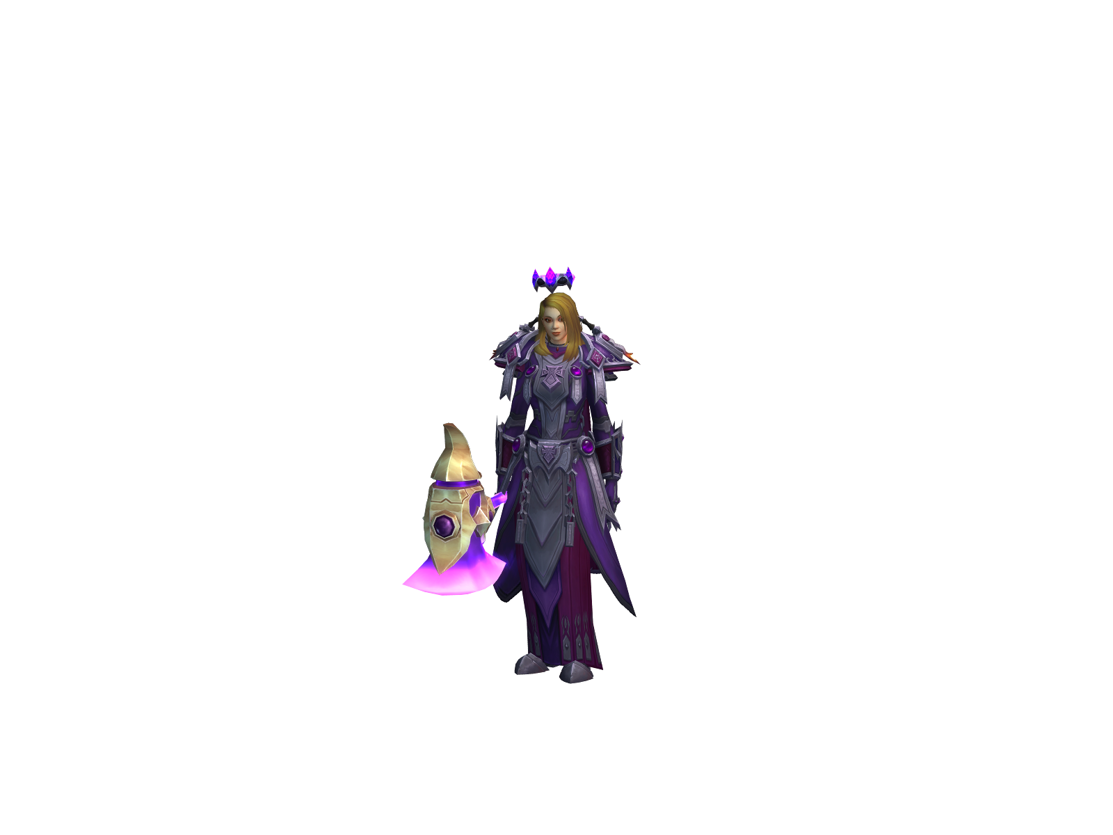 Caladin 3D character render