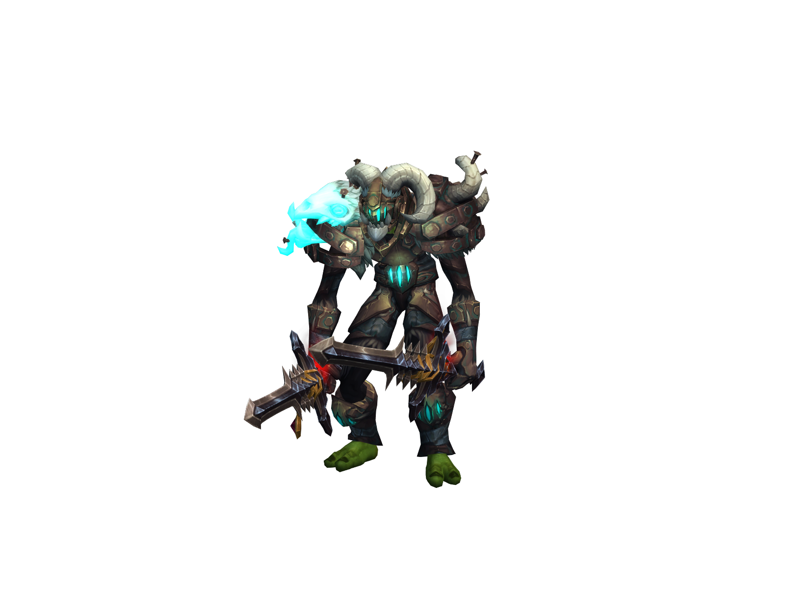 Calwar 3D character render