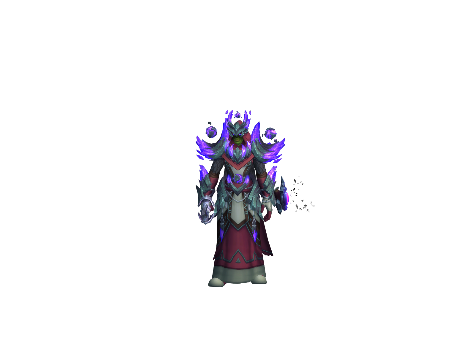 Shamans 3D character render