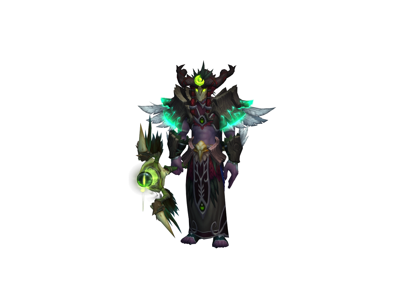 Övernaturlig 3D character render