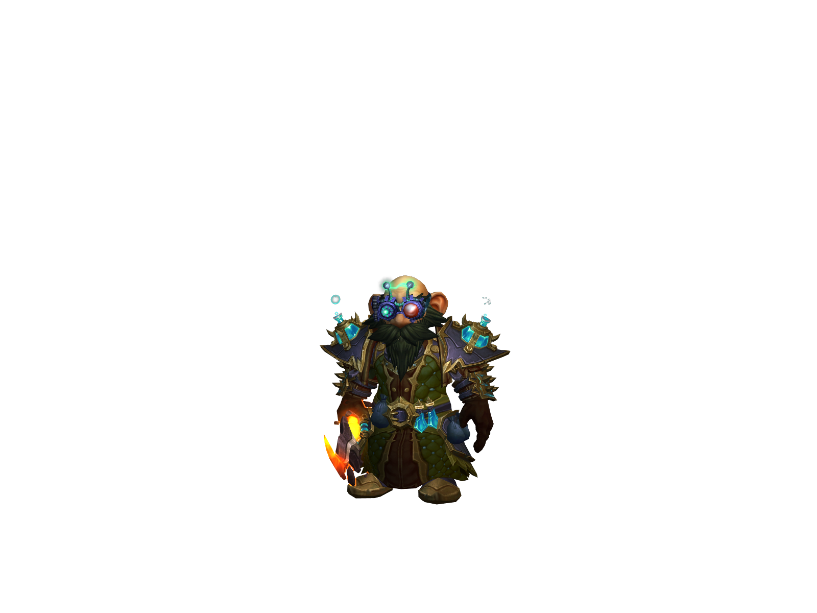 Felfuzz 3D character render