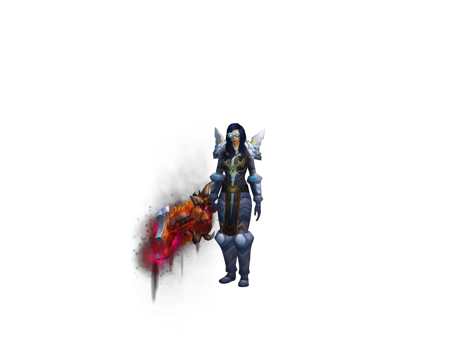Àrougar 3D character render