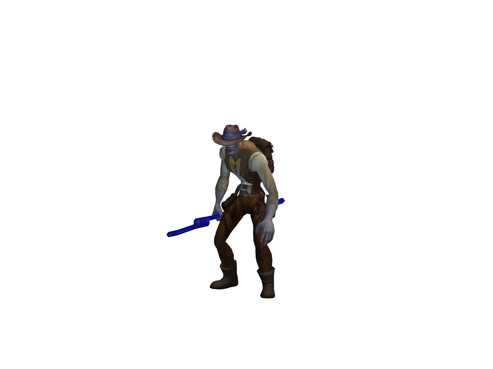 Miles 3D character render
