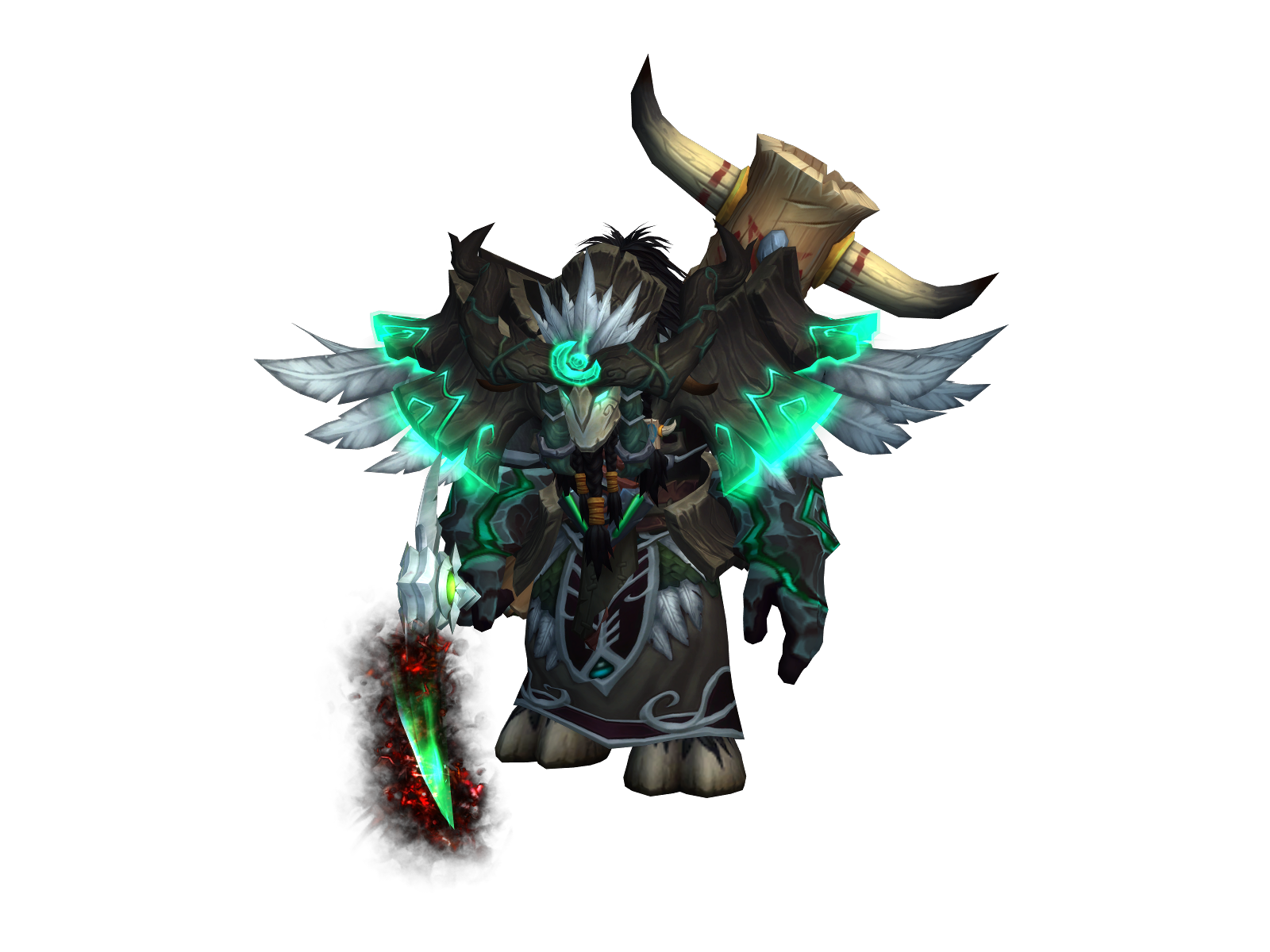 Horús 3D character render