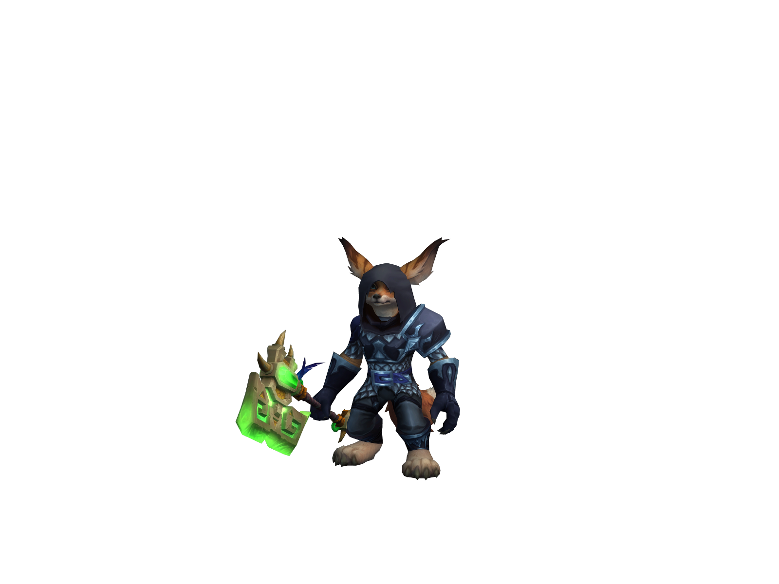 Дедбоба 3D character render