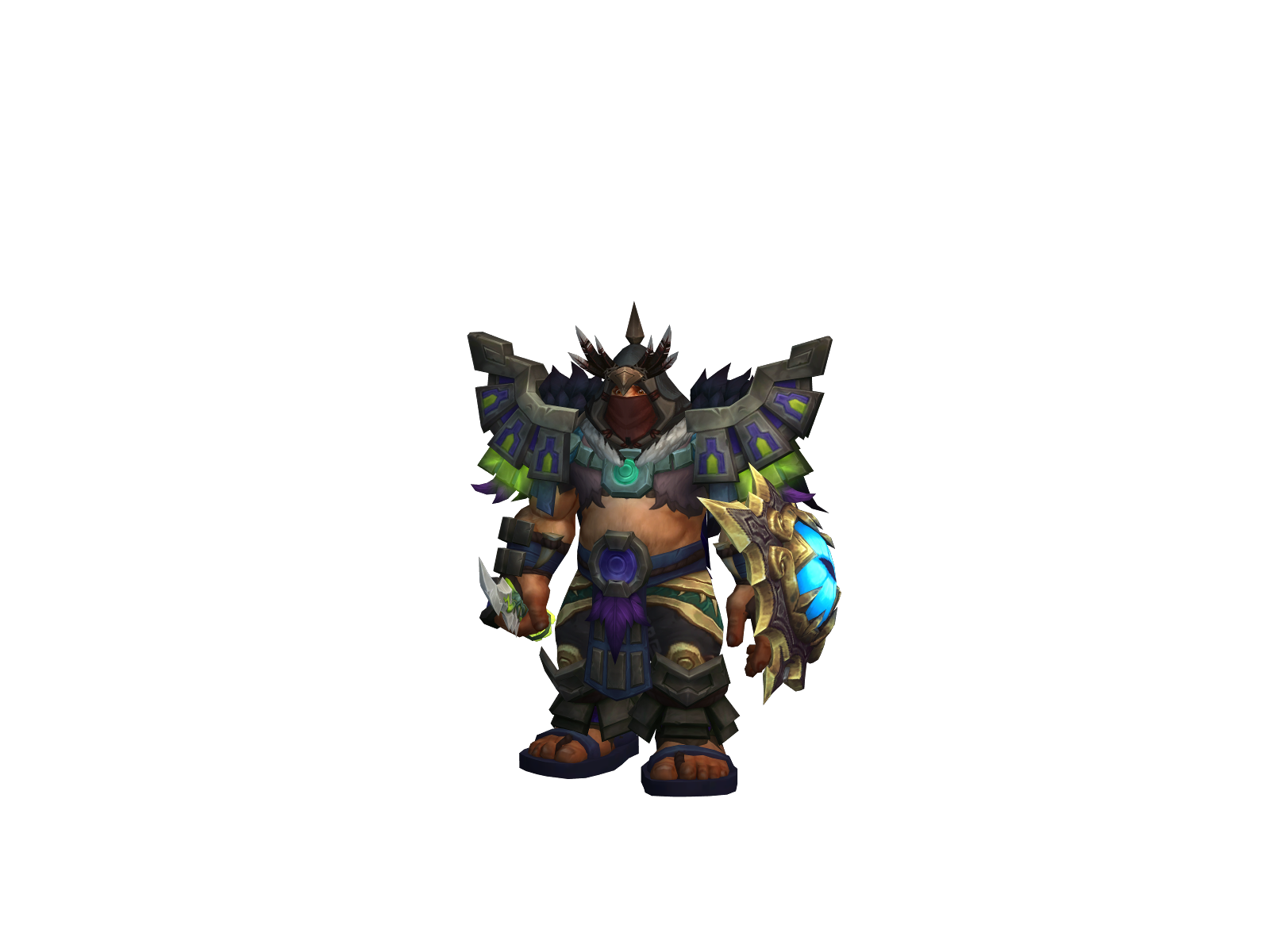 Фирн 3D character render