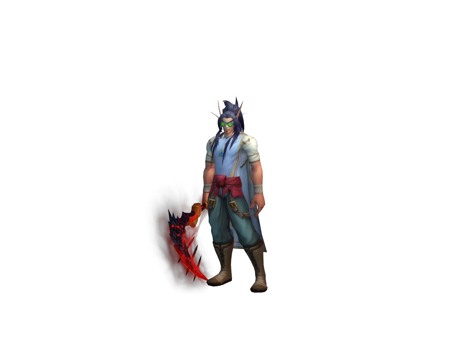 Салфеточник 3D character render