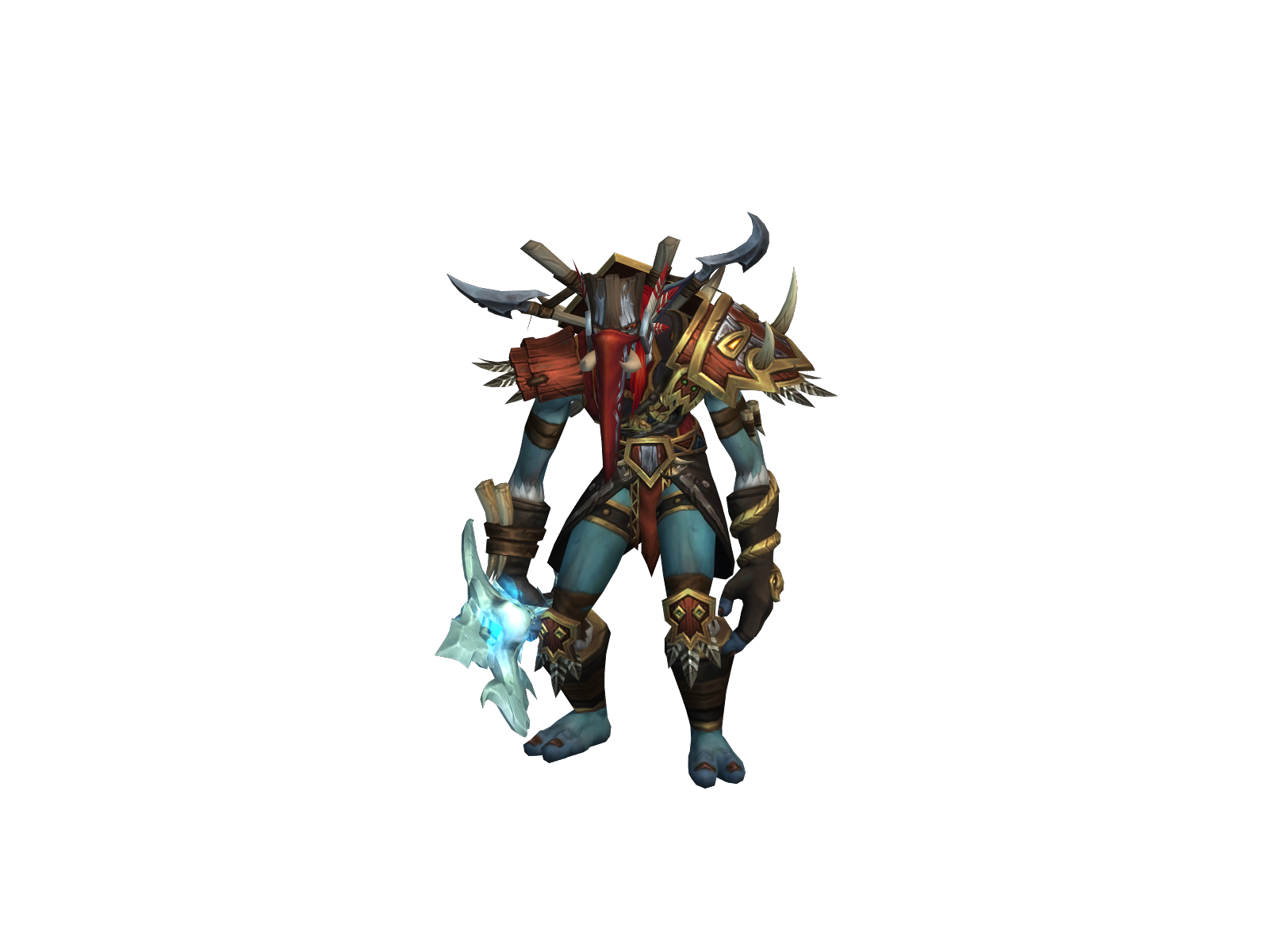 Деникин 3D character render