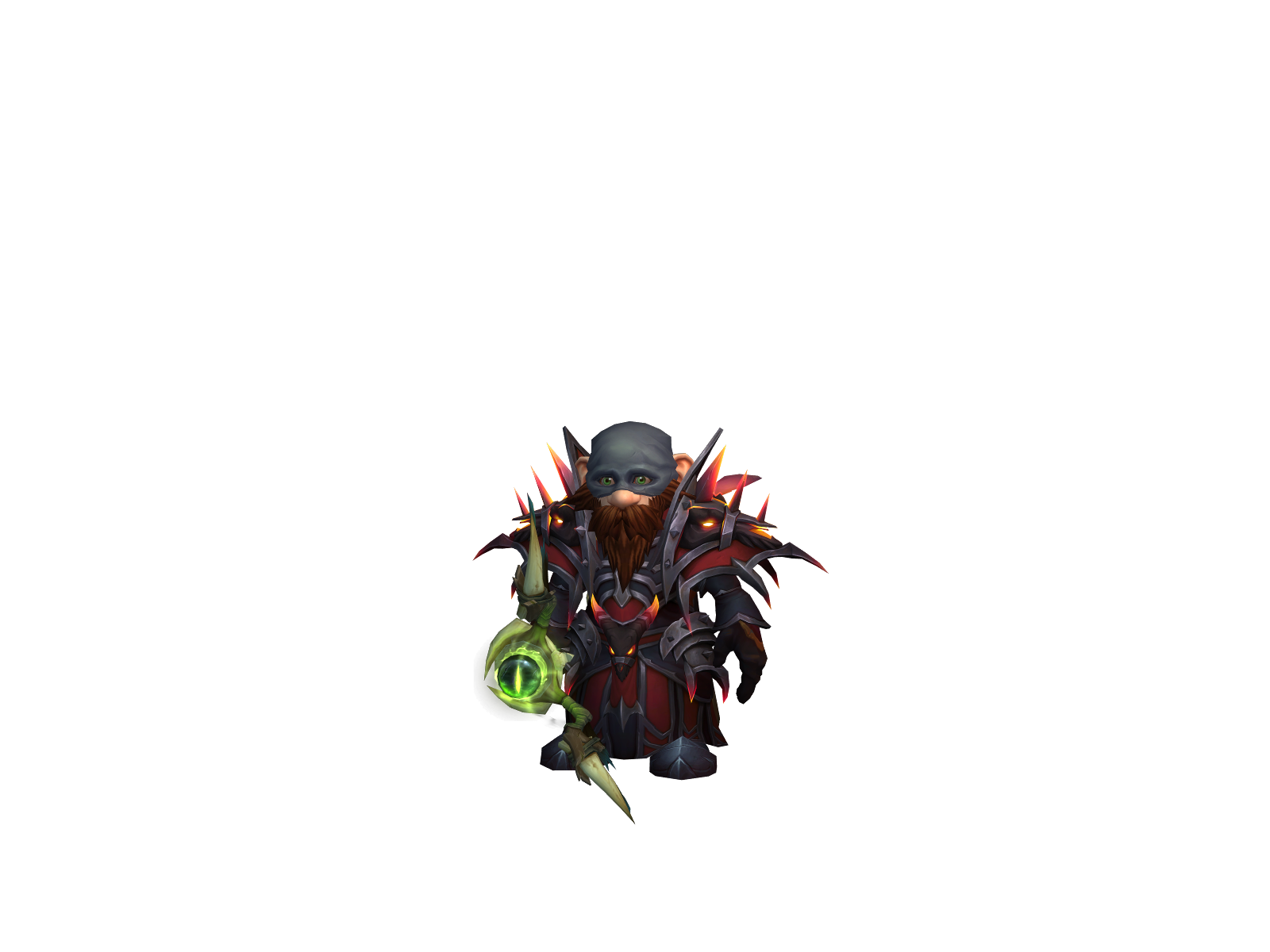 Бездныш 3D character render