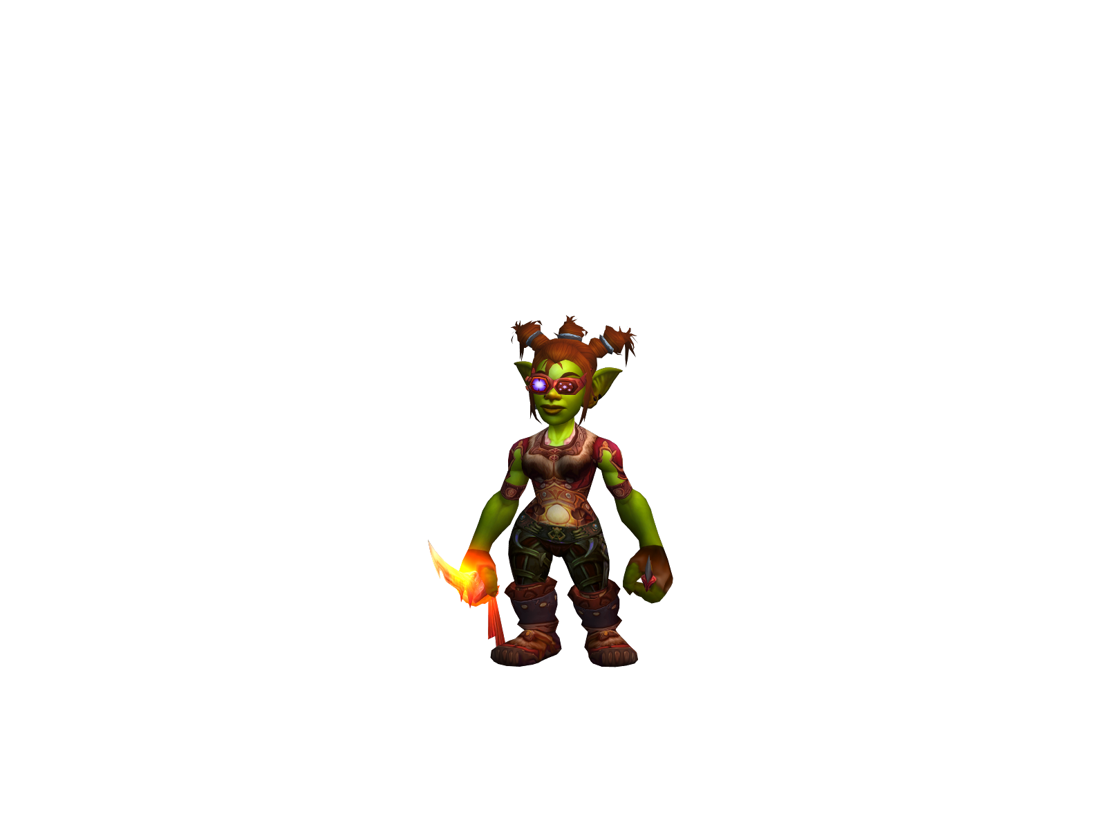 Бободешанель 3D character render