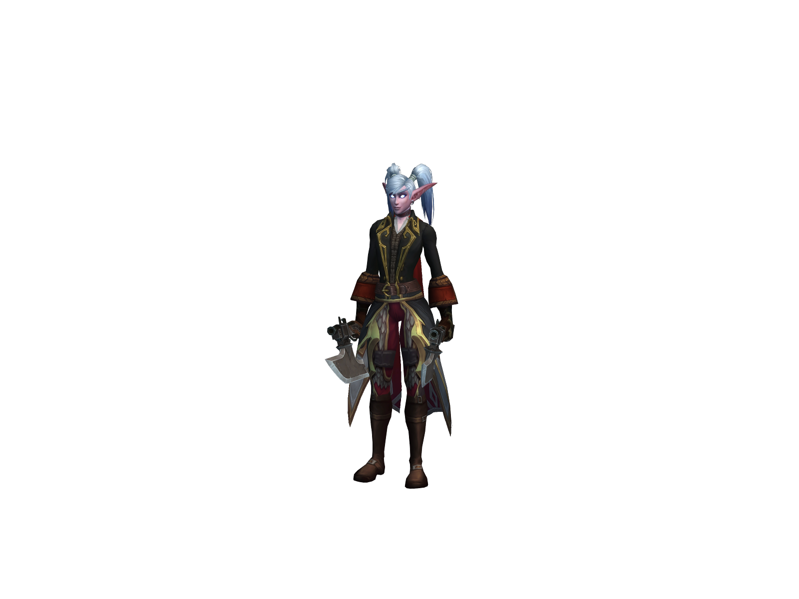 Сивер 3D character render