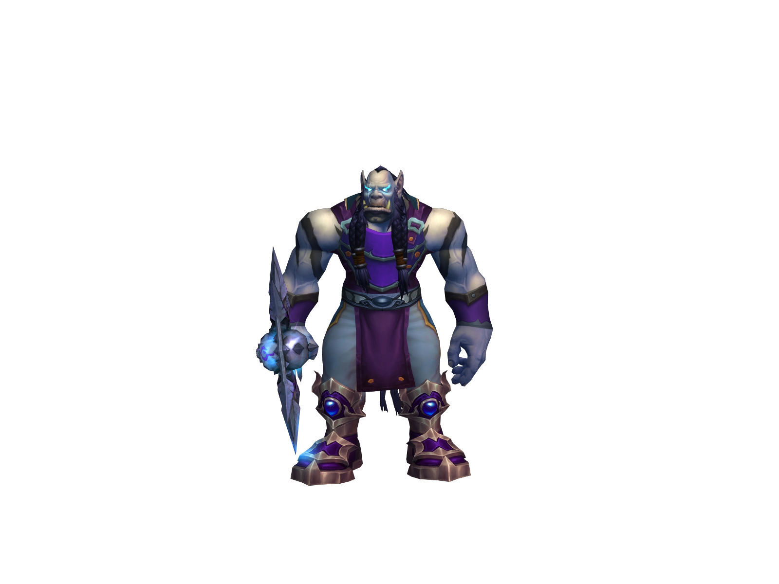 Подебуре 3D character render
