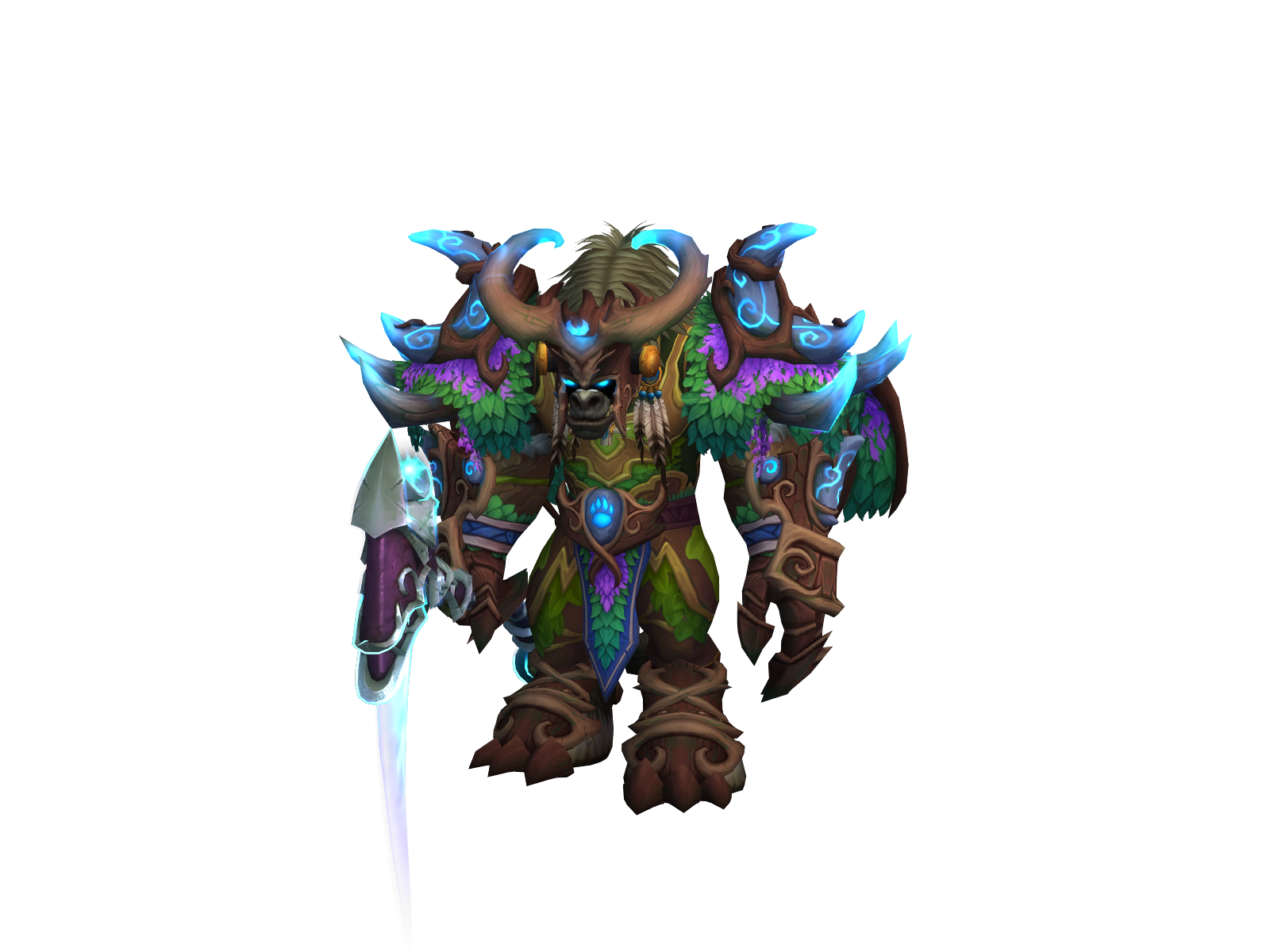 Мерзот 3D character render