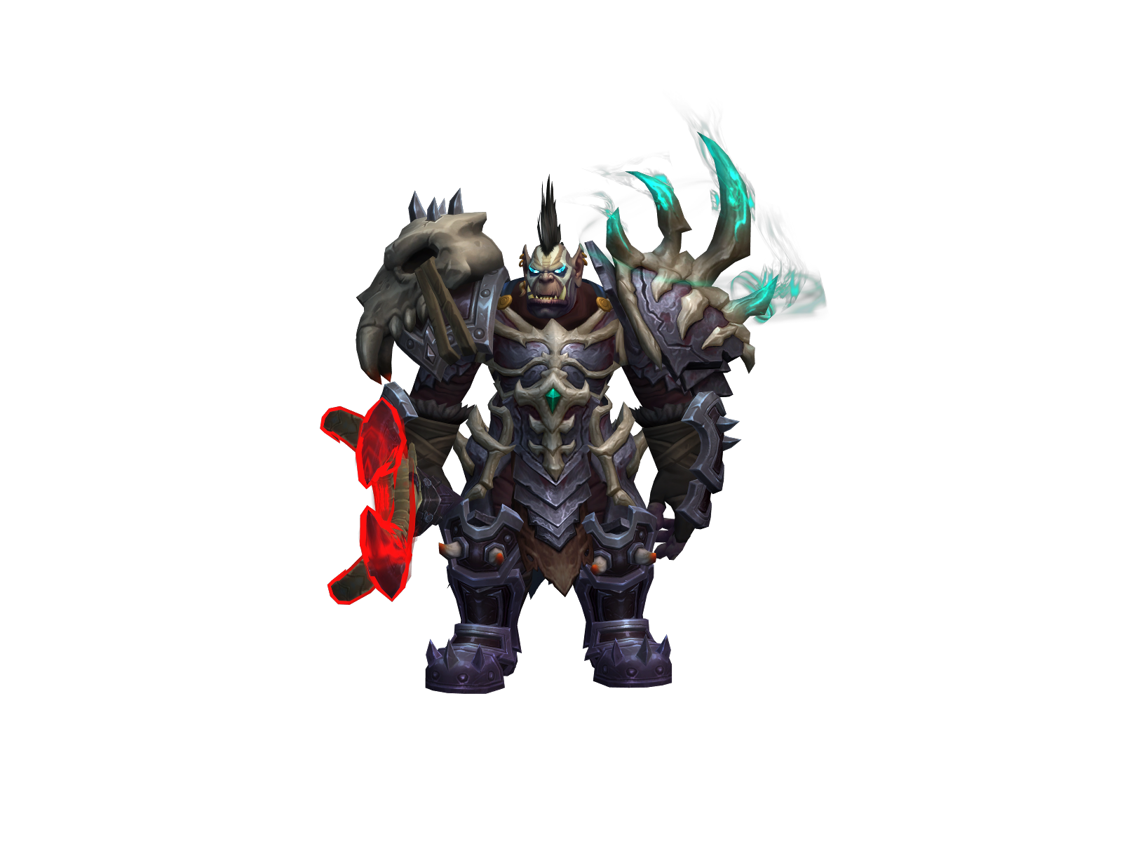 Ватторак 3D character render