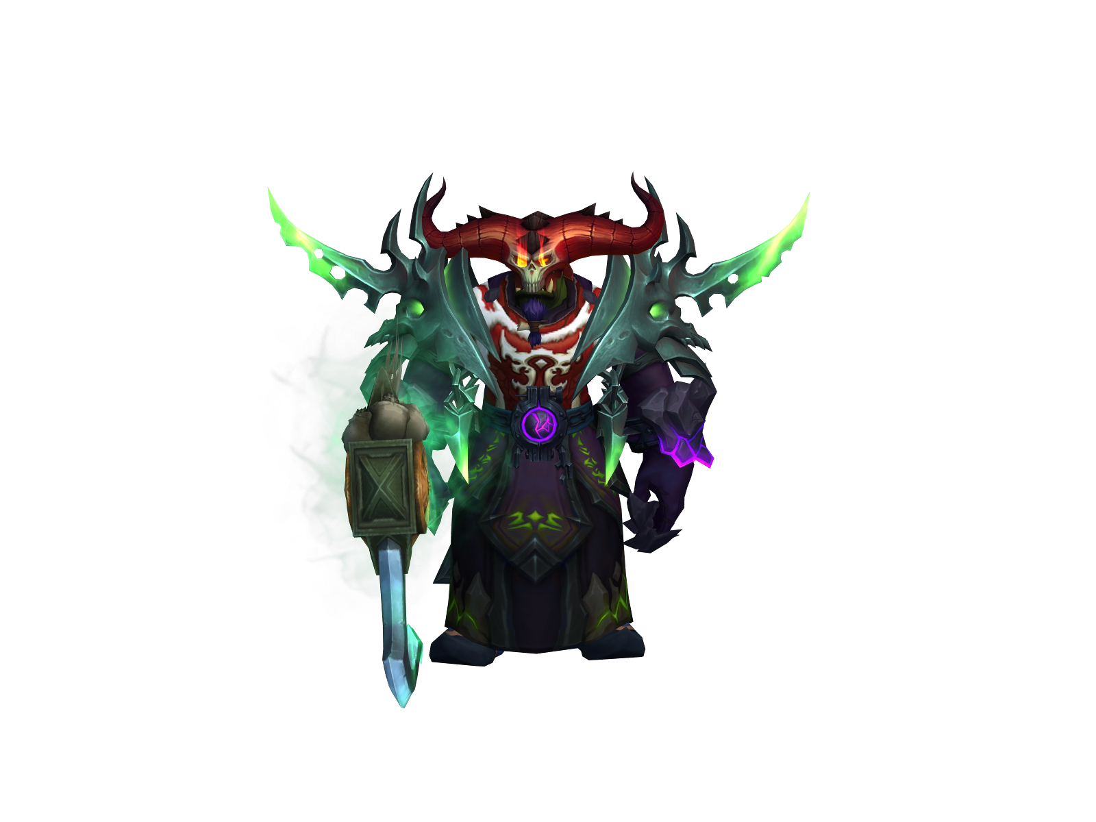 Лютыйор 3D character render