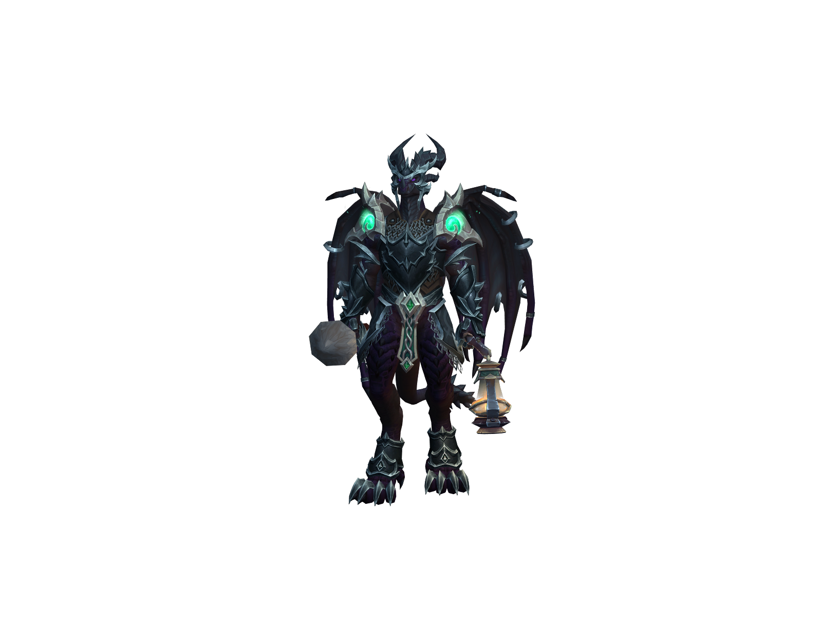 Чешуйчатка 3D character render