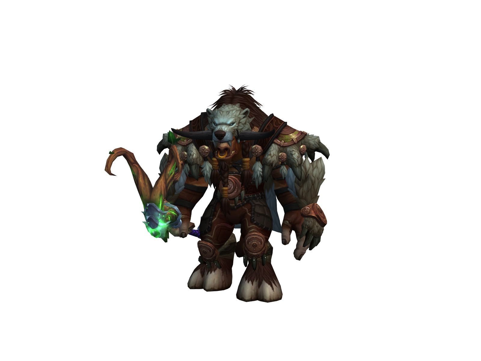 Водопадами 3D character render