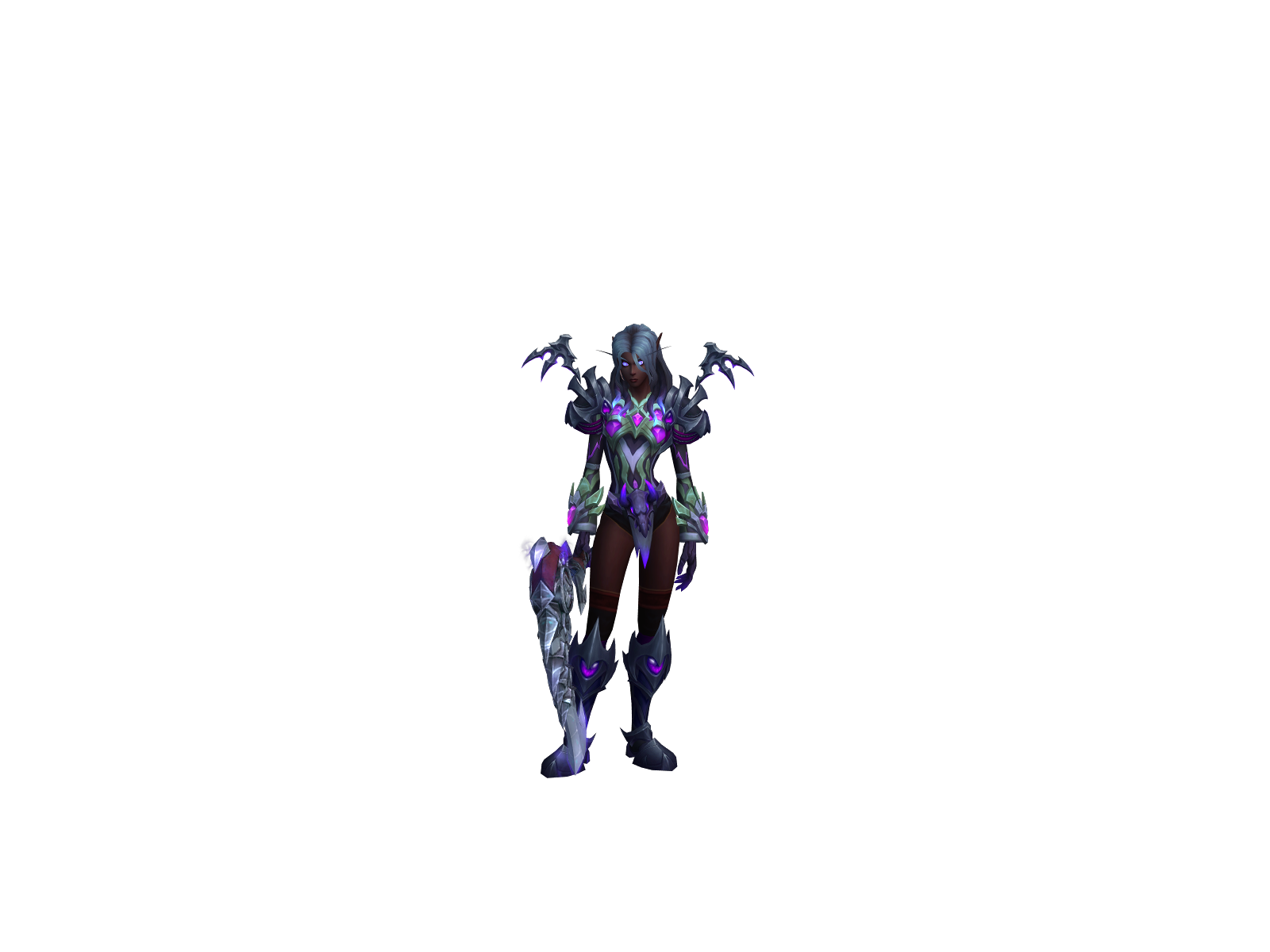 Миссдотка 3D character render