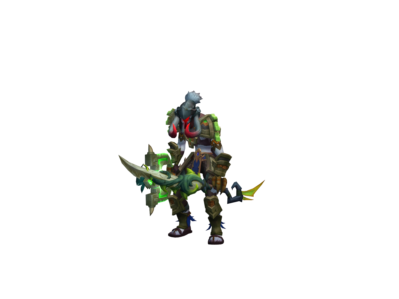 Чугун 3D character render