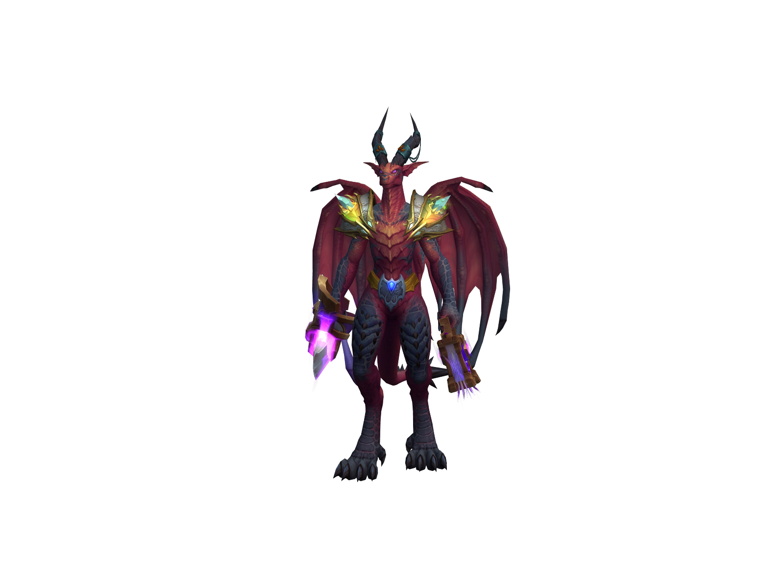 Dracàry 3D character render