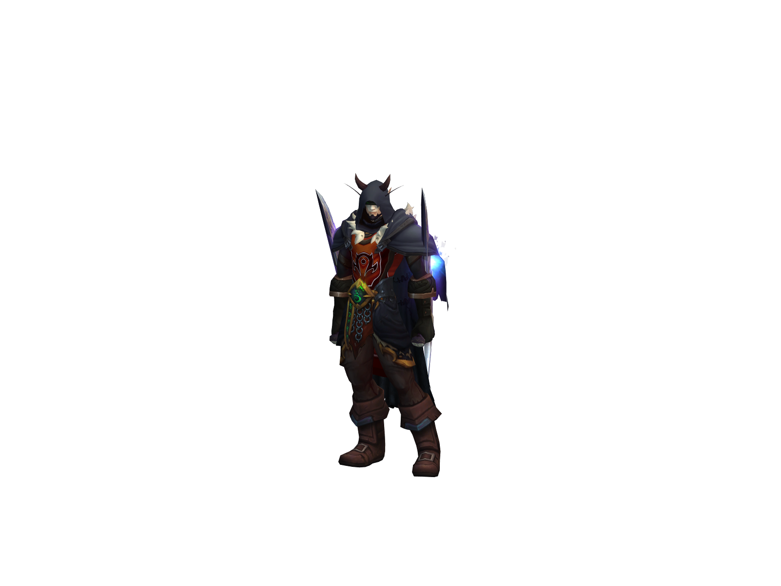 Illtille 3D character render