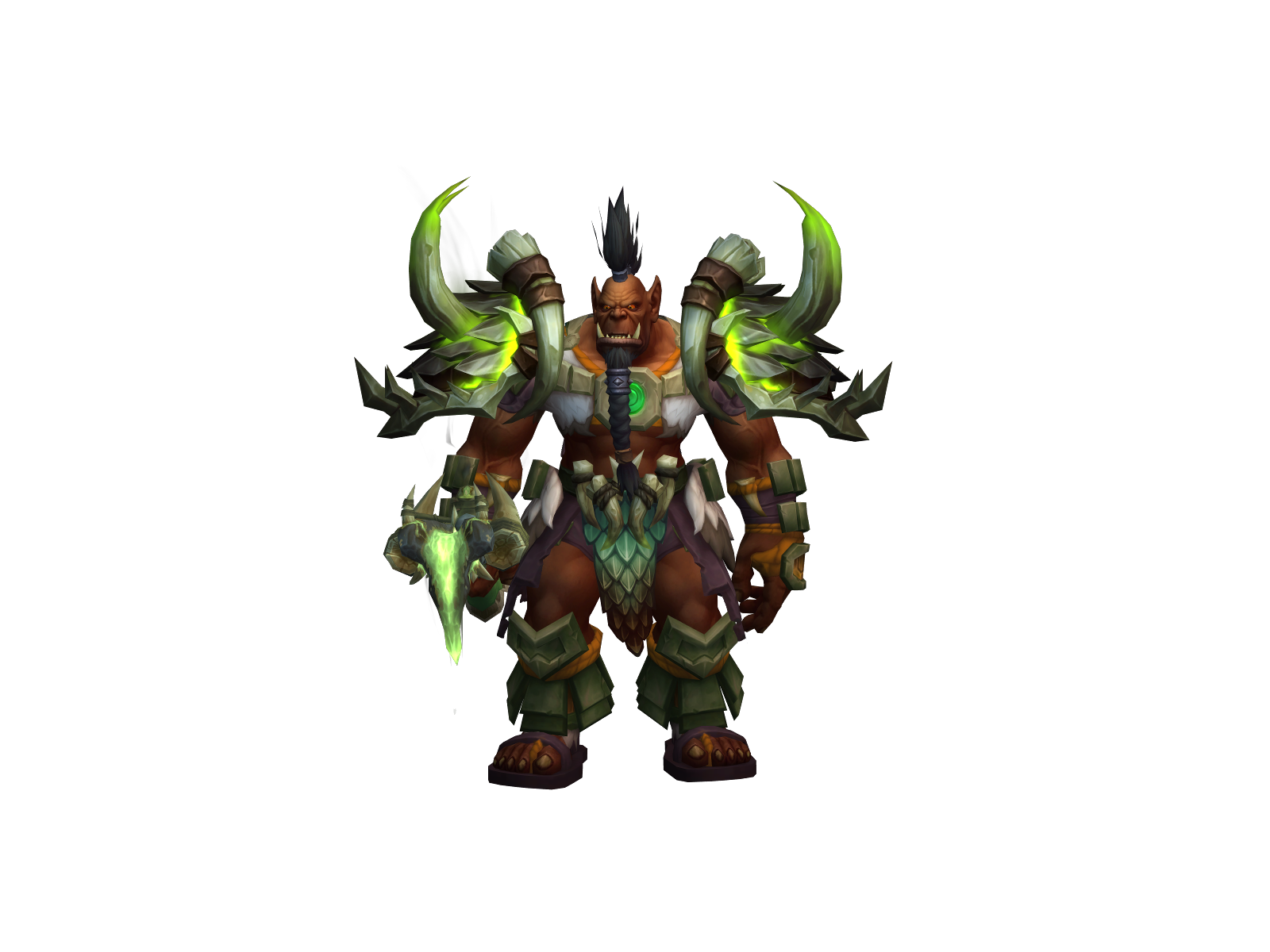 Wigt 3D character render