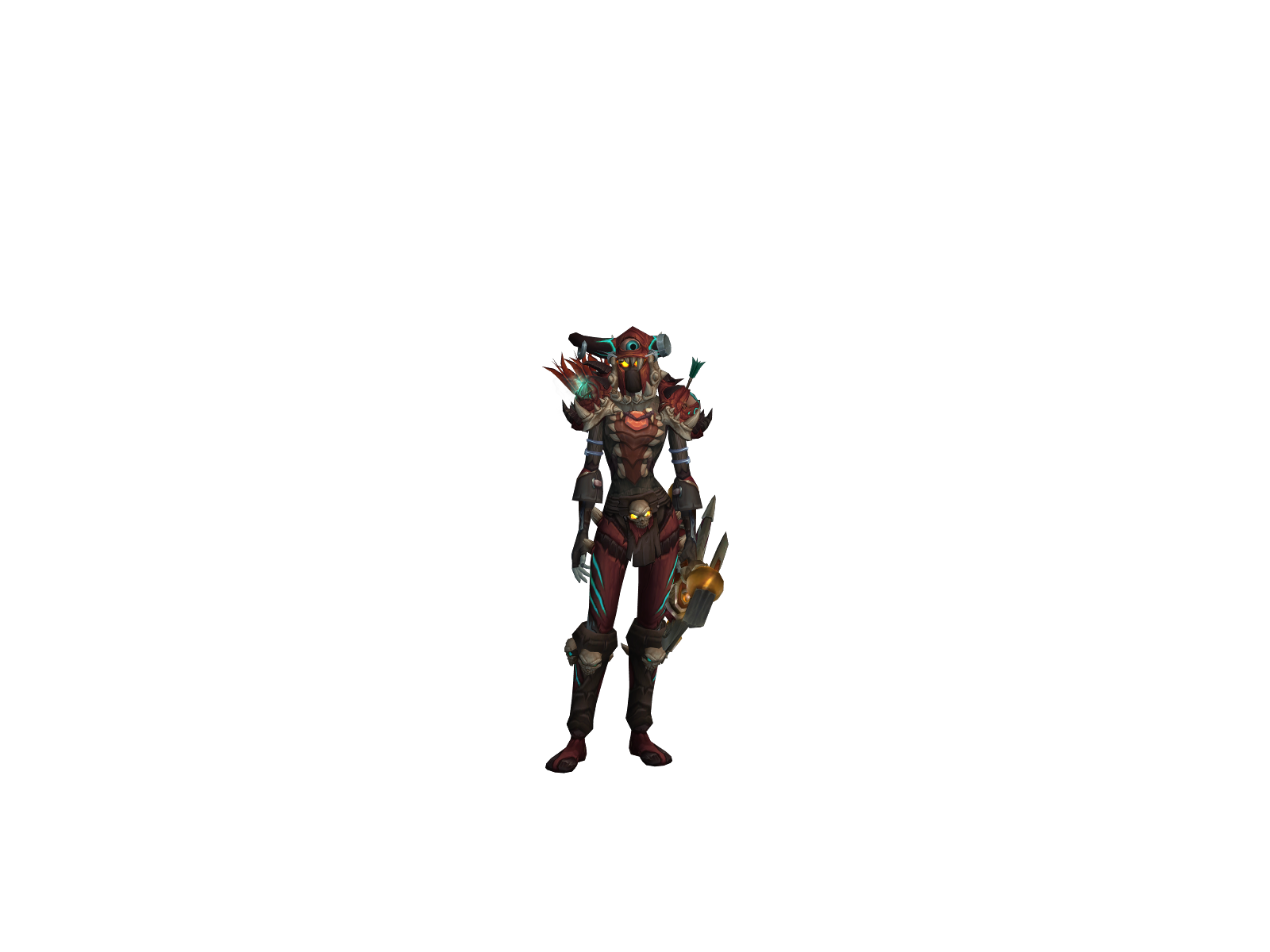 Quelena 3D character render