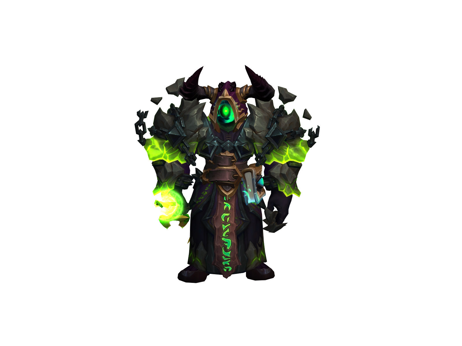 Petaløt 3D character render
