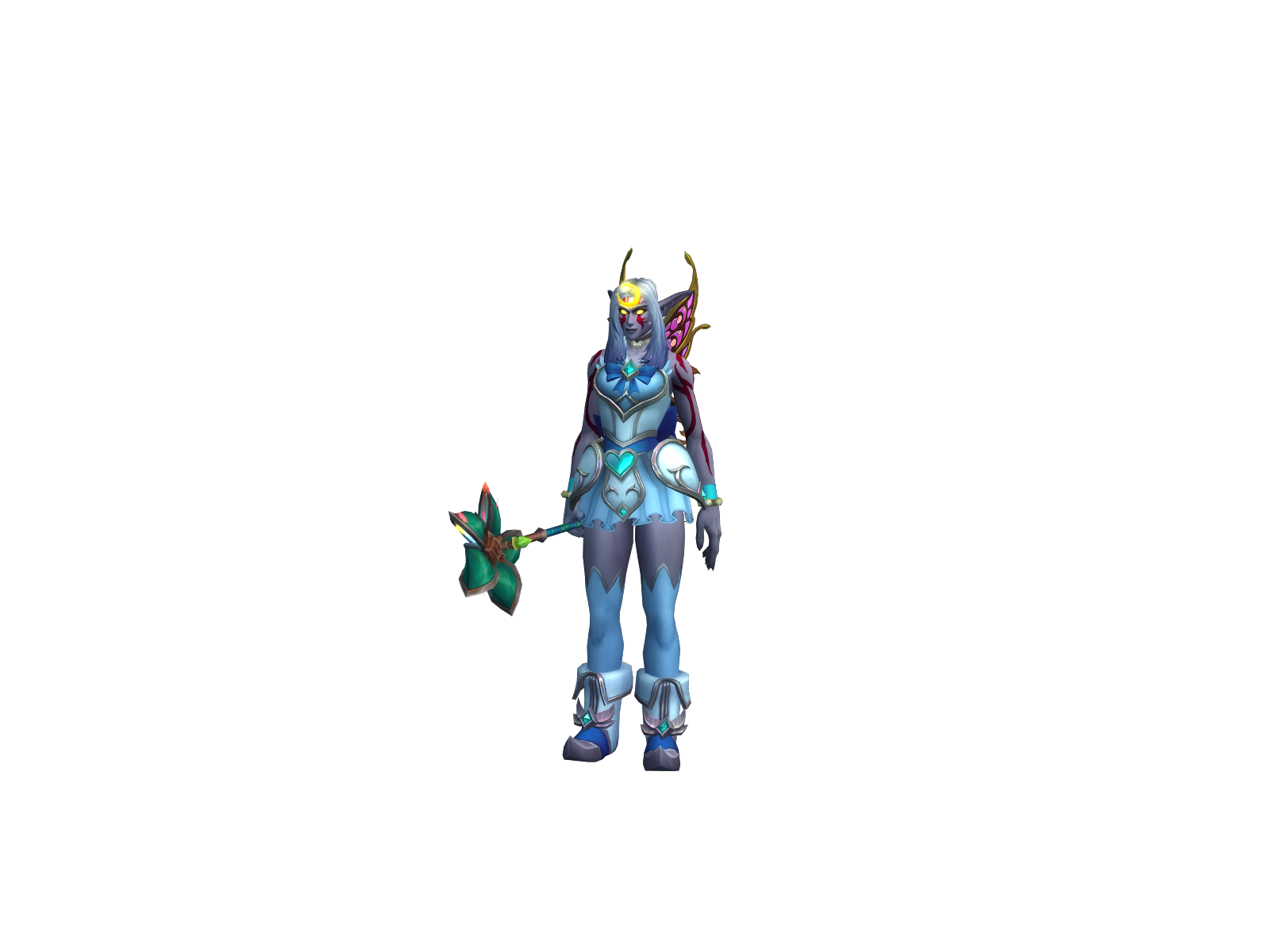 Soraki 3D character render