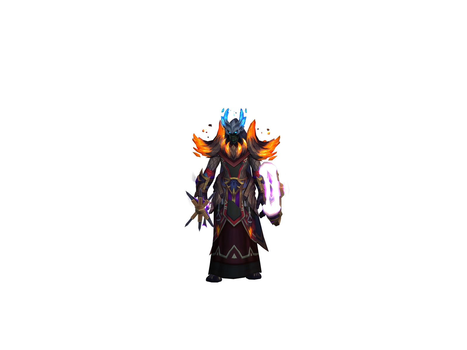 Joséphiné 3D character render