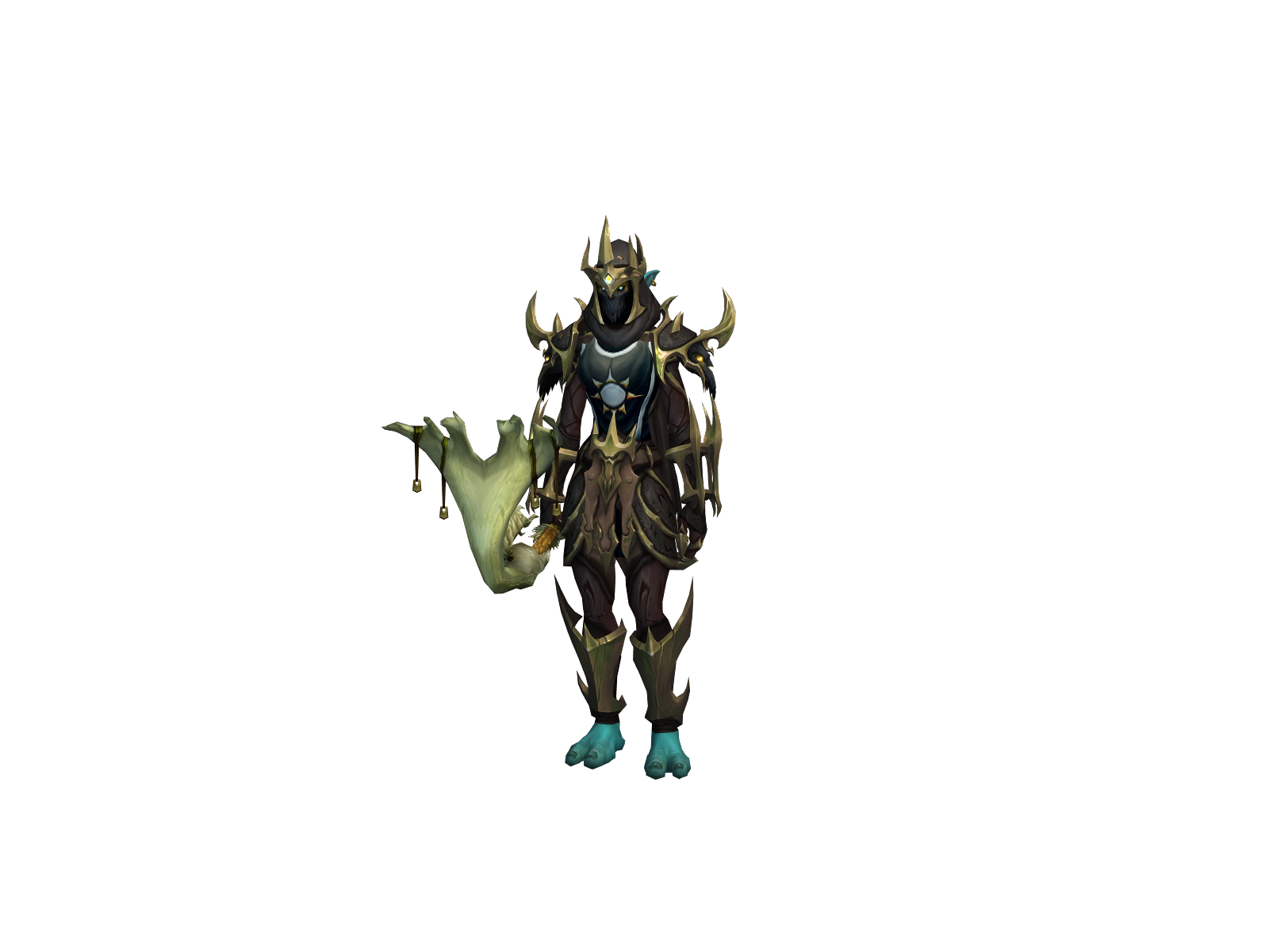 Xeralie 3D character render