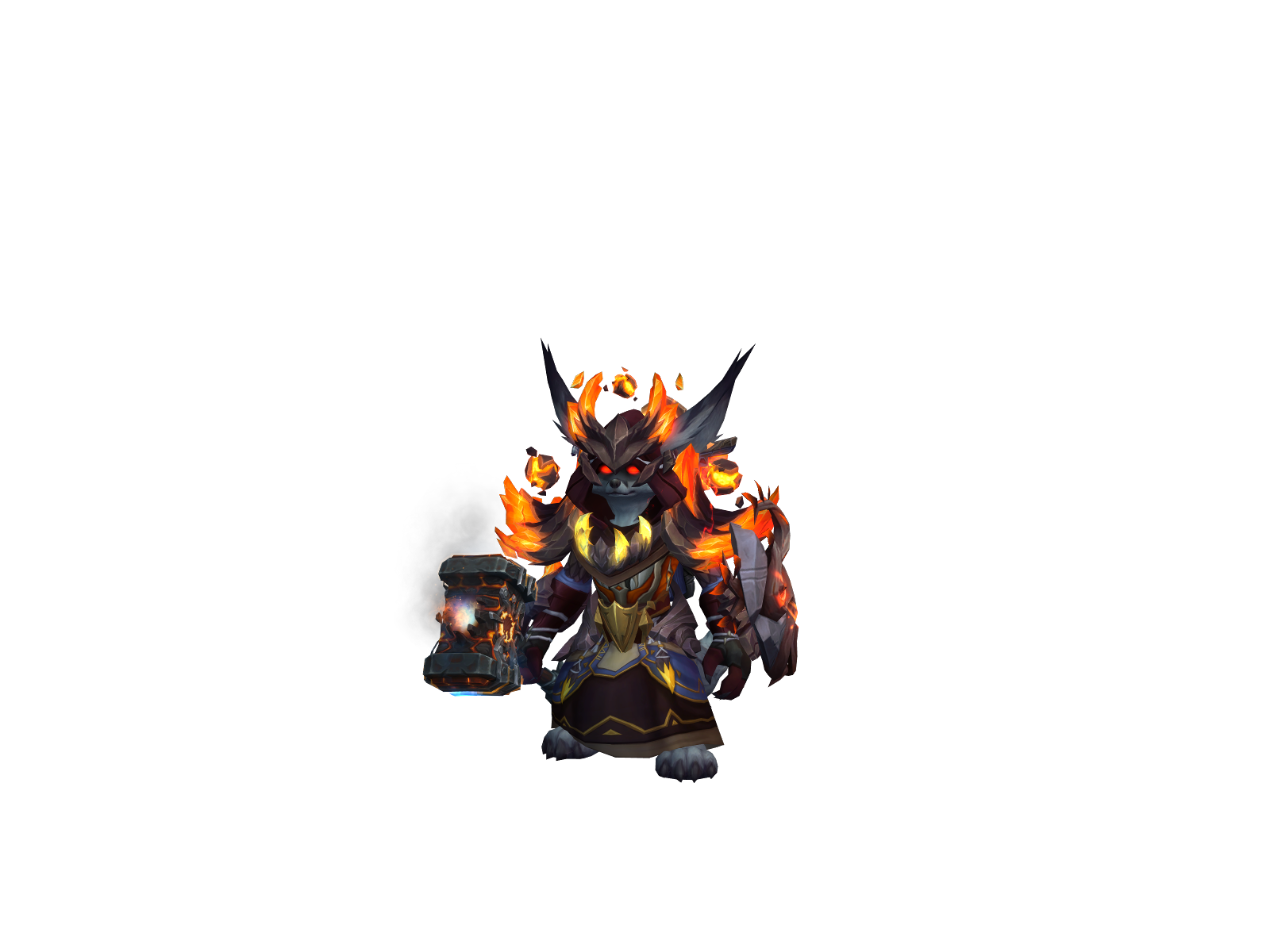 Hrenom 3D character render