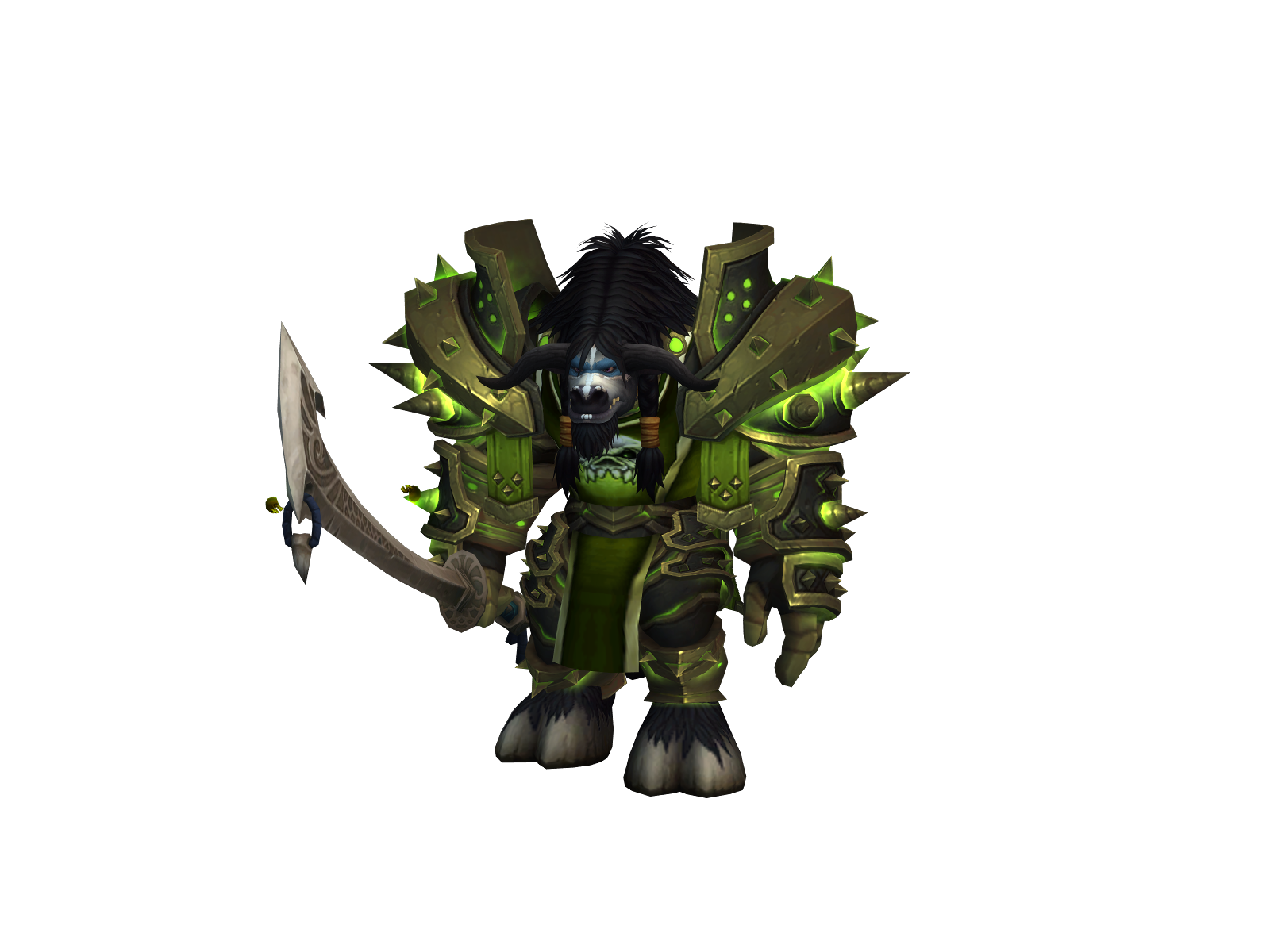 Testobulle 3D character render