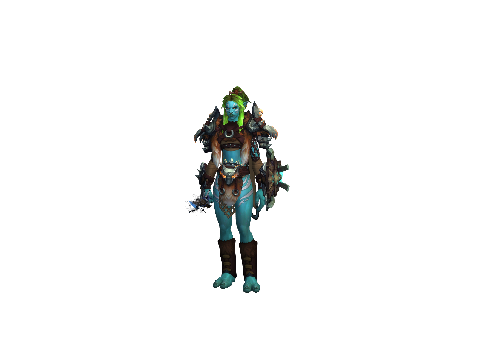 Stormhide 3D character render